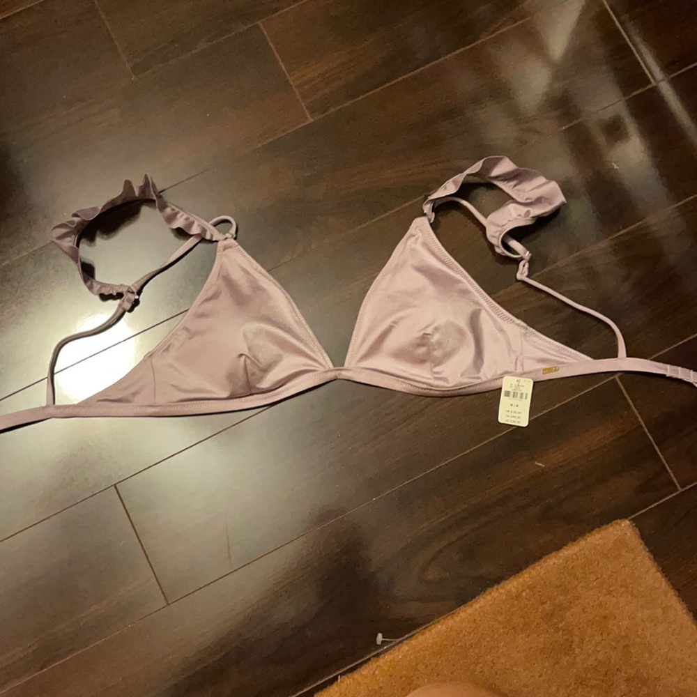 Triangle two strap bikini top